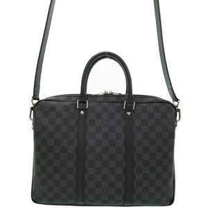 Louis Vuitton Damier Graphite Black PDV Porte Document Voyage Business Bag